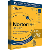 Norton 360 Deluxe (5 συσκευές)